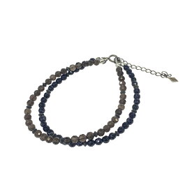 Samantha kingz サマンサキングス ブレスレット 良好 ブラック メンズ【中古】