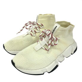 BALENCIAGA バレンシアガ ソックススニーカー/スピード 良好 表記サイズ:37 ホワイト レディース【中古】