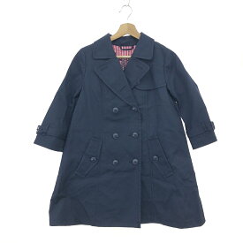 BURBERRY BLUE LABEL バーバリーブルーレーベル トレンチコート 良好 サイズ:38 ネイビー レディース【中古】