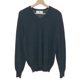 BALLANTYNE バランタイン Vネックニット 良好 サイズ:42 カシミヤ100％ ブラック レディース【中古】