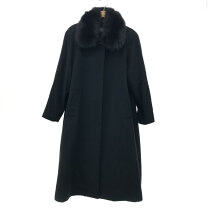 楽天市場】カシミア フォックスファー ロングコートの通販