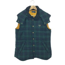 楽天市場】FRED PERRY ダウン ベスト（メンズファッション）の通販