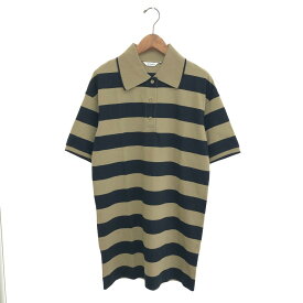 marimekko マリメッコ Referenssi ポロワンピ 良好 サイズ:S ボーダー/チュニック丈/定価50600円 ブラック/ブラウン レディース【中古】