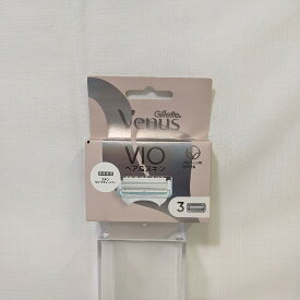 【展示品】 Gillette Venus(ジレット ヴィーナス) VIO ヘア＆スキン カミソリ替刃 (3個入り)