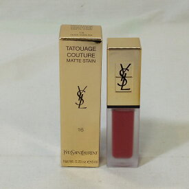 【未使用・長期保管品】YVES SAINT LAURENT　イヴ・サンローラン タトゥアージュ クチュール マット ステイン 16 ヌードエンブレム　送料無料