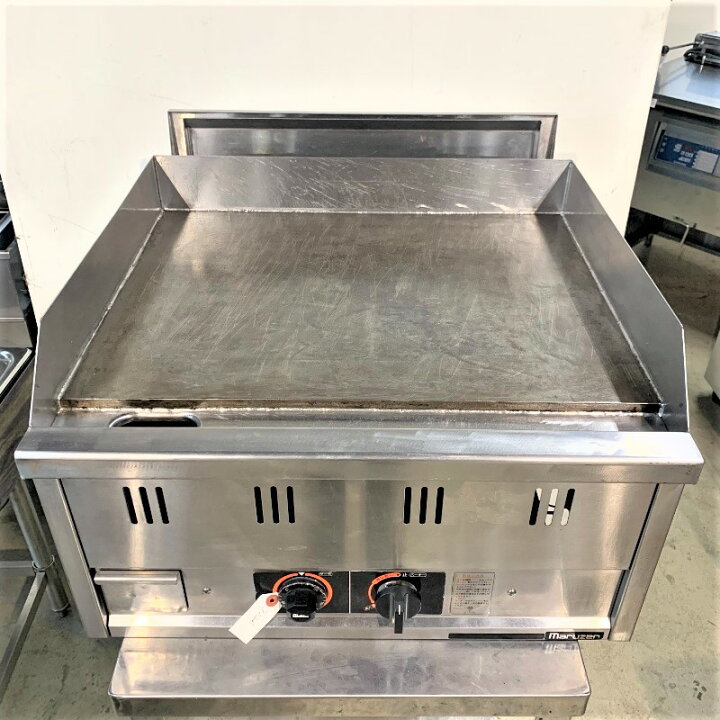 楽天市場】【中古】 ガスグリドル マルゼン MGG-066T 2007年製 都市 