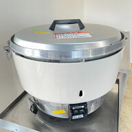 北海道・九州・沖縄・離島等追加送料有【中古】 ガス炊飯器 リンナイ RR-40S1 2012年製 都市ガス 幅525×…