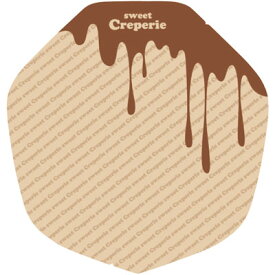ラミクレープクラフト包装紙 クラフト変形 チョコレート 200枚入アオトプラス株式会社