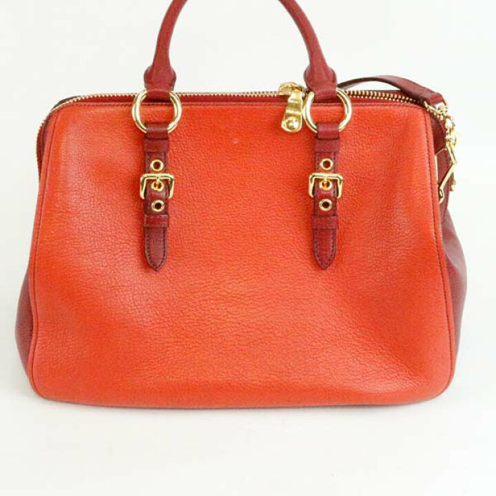 楽天市場】【中古】MIU MIU ミュウミュウ 2Way ボストンバッグ 