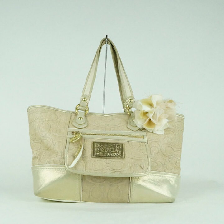 楽天市場】【中古】COACH コーチ トートバッグ レディース ポピー 