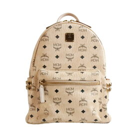 【中古】 MCM バッグ サイドスタッズ リュックバッグ リュックサック メンズ レディース エムシーエム