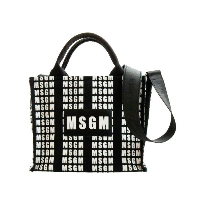 楽天市場】【中古】MSGM キャンバスロゴ ミニ2way バッグ レディース 