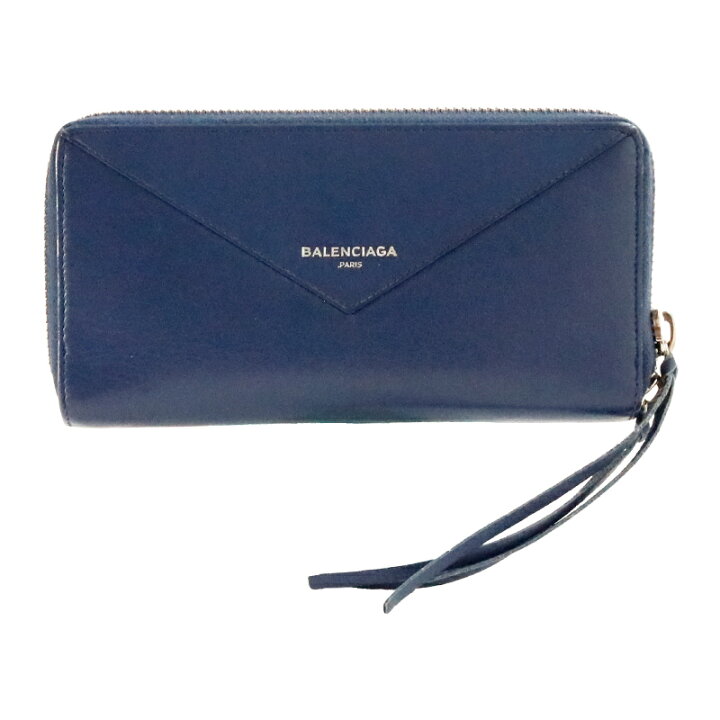 楽天市場】【中古】バレンシアガ ペーパーコンチネンタル ウォレット  