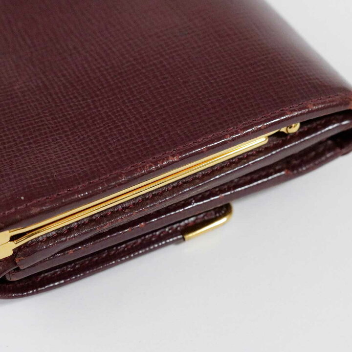楽天市場】【中古】Cartier カルティエ マストライン 三つ折り財布  