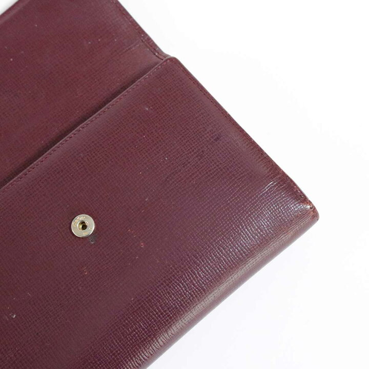 楽天市場】【中古】Cartier カルティエ マストライン 三つ折り財布  