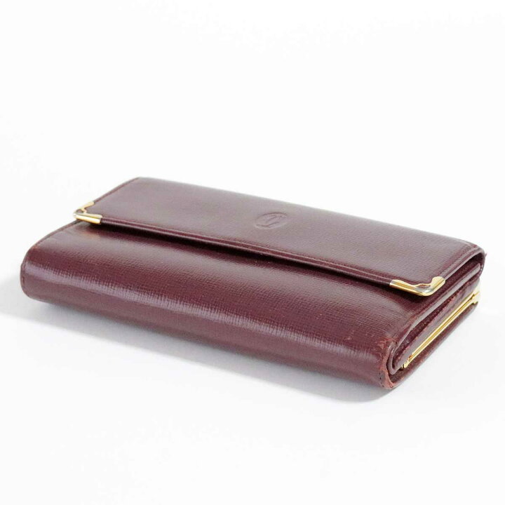 楽天市場】【中古】Cartier カルティエ マストライン 三つ折り財布 