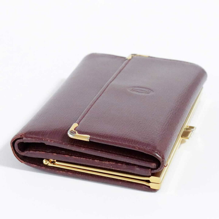 楽天市場】【中古】Cartier カルティエ マストライン 三つ折り財布 