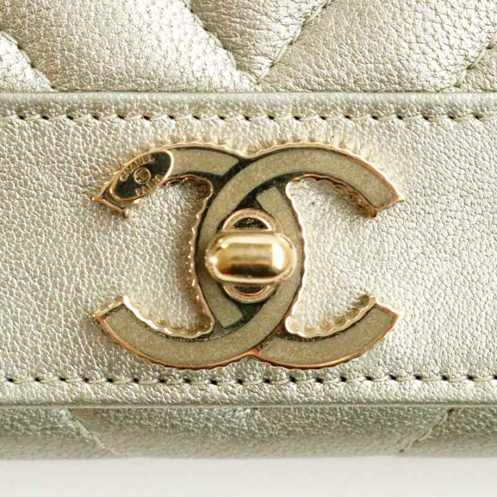 楽天市場】【中古】CHANEL シャネル 財布 レディース マドモアゼル V 
