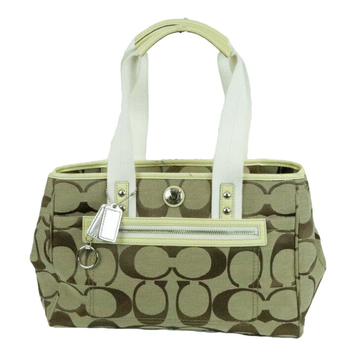 楽天市場】【中古】COACH コーチ シグネチャー バッグ レディース 