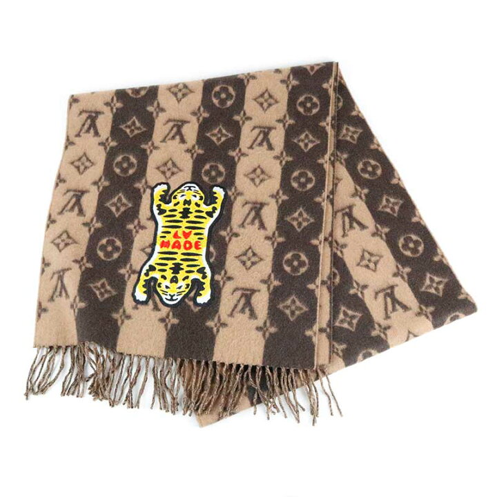 楽天市場】【中古】ルイヴィトン LOUIS VUITTON マフラー エシャルプ 