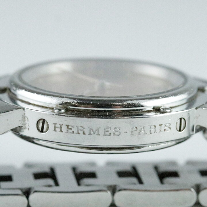 楽天市場】【中古】エルメス クリッパー CL4.210 クォーツ レディース 