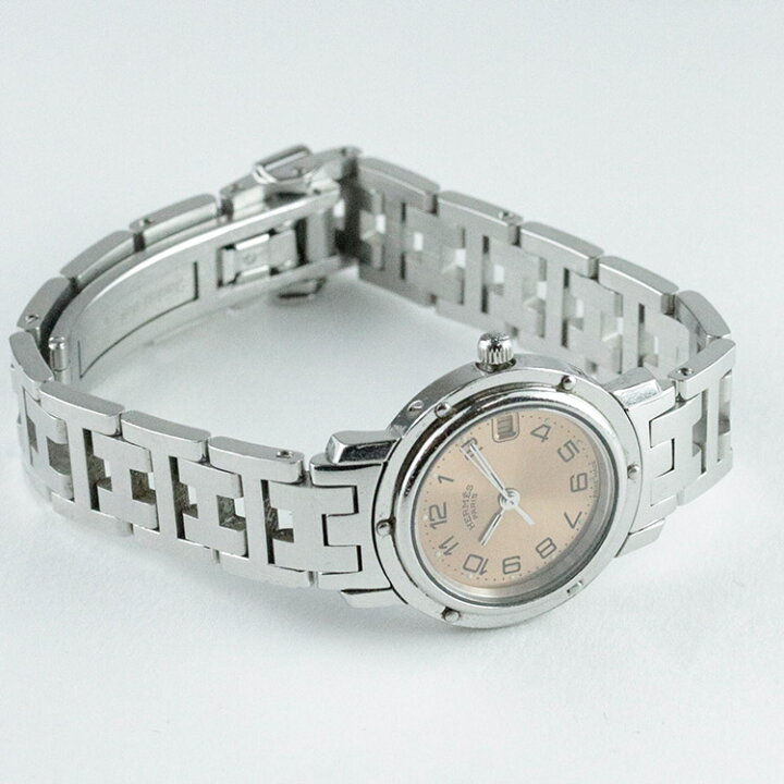 楽天市場】【中古】エルメス クリッパー CL4.210 クォーツ レディース 