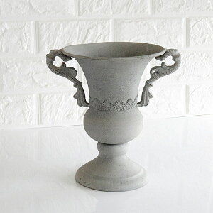 プランター おしゃれ 71831 アイアン グレー ガーデン雑貨 ガーデニング雑貨 アンティーク加工 オブジェ 置き物 置物