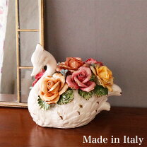 楽天市場】イタリア製 バラ 陶花の通販