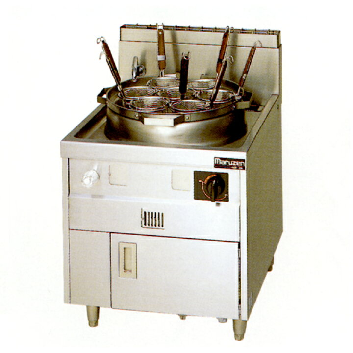 楽天市場】【新品・安心2年保証】ラーメン釜(ゆで麺機) [ゆでカゴ7つ 