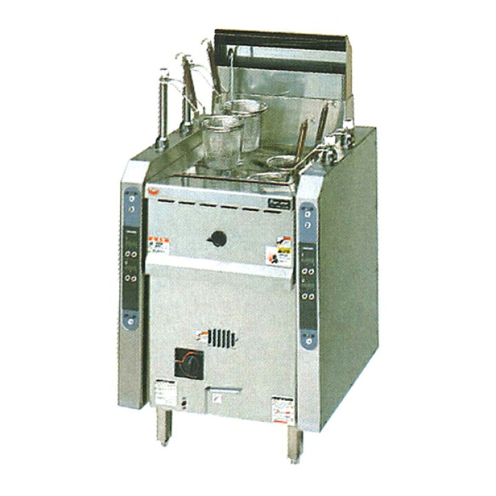 楽天市場】【新品・安心2年保証】ガス式涼厨自動ゆで麺機[ゆでカゴ4つ 