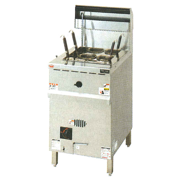 【楽天市場】【新品・安心２年保証】ガス式涼厨角槽型ゆで麺機