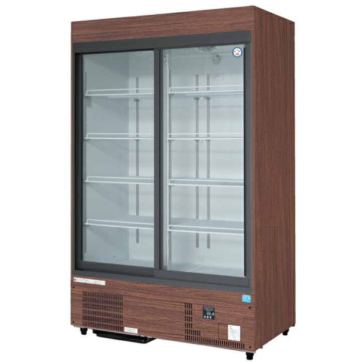 楽天市場】【新品】リーチイン冷蔵ショーケース スライド扉タイプ 488L  