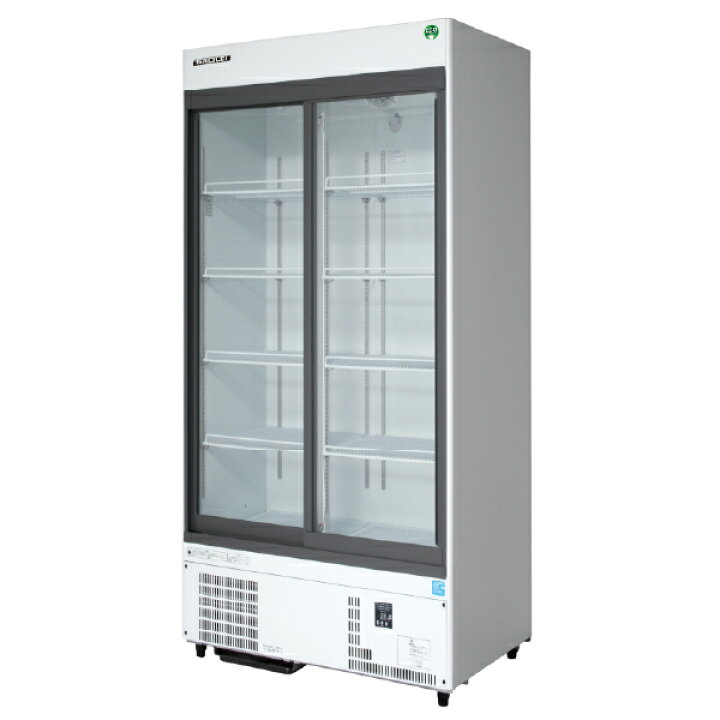 楽天市場】【新品】リーチイン冷蔵ショーケース スライド扉タイプ 577L 