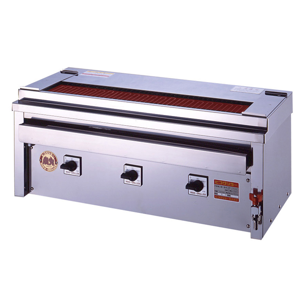 電気式焼鳥焼器 大串 卓上型 幅910×奥行410×高さ390 (mm) 3P-210XC ヒゴグリラー  業務用厨房機器のリサイクルマート