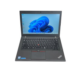 Lenovo ThinkPad T460 第6世代 Corei5 無線LAN WEBカメラ 中古 パソコン レノボ タッチパネル 中古ノートパソコン 中古パソコン 中古 ノート パソコン 中古品 中古pc win11 ノートPC メモリ8GB SSD256GB 14インチ 14型 Windows11 ウィンドウズ11 bluetooth のーとPC