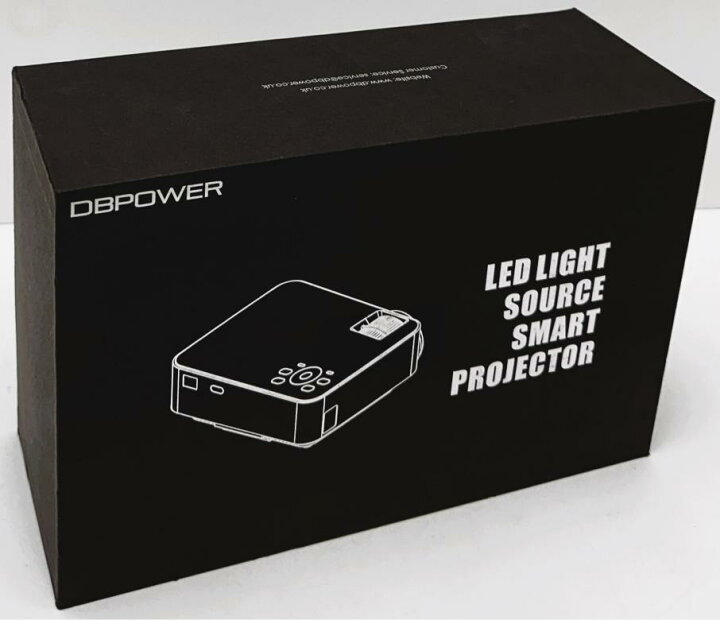楽天市場】【中古品・美品】DBPOWER T20 ミニLED プロジェクター 