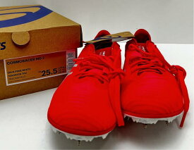 【中古品・未使用品】☆アシックス asics☆陸上スパイクオールウェザー専用 中距離専用スパイク(推奨：400～1500m)1093A138 ディーバピンク/ホワイト25.5cm