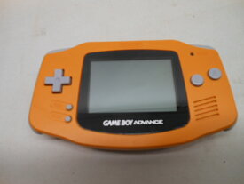 【中古】GBA　ゲームボーイアドバンス 本体　オレンジ 充電パック付き　AGB-001　任天堂　携帯ゲーム機