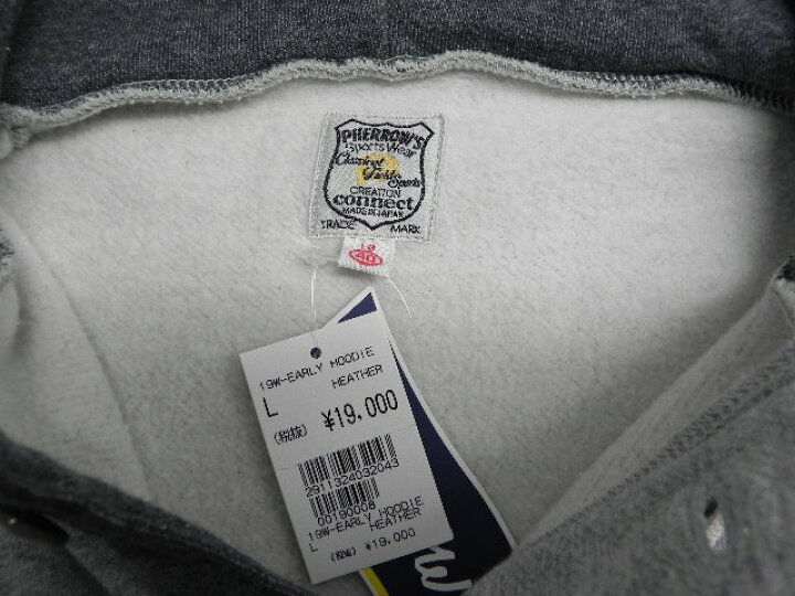 楽天市場】【中古】タグ付き Pherrows フェローズ 19W EARLY HOODIE 