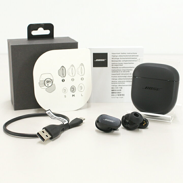 楽天市場】【中古品】Bose ワイヤレスイヤホン QuietComfort Earbuds 