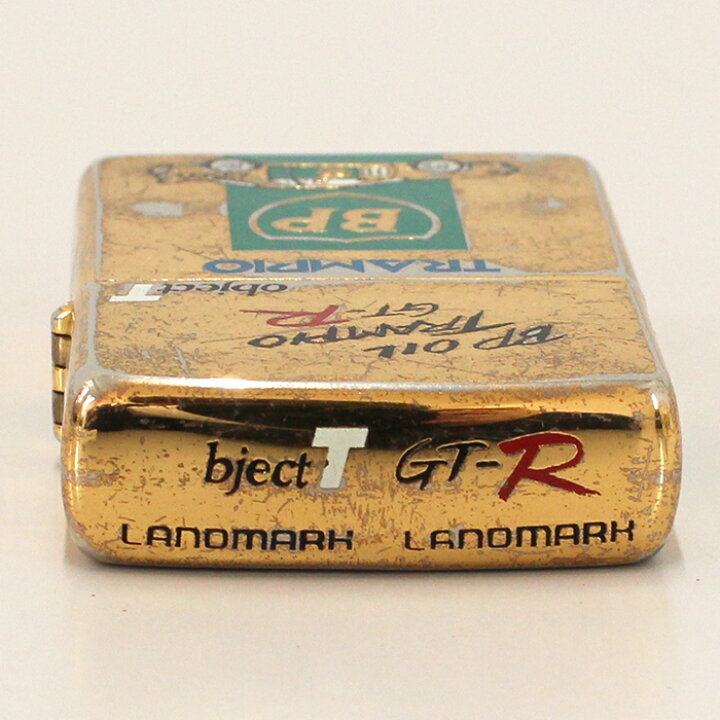 楽天市場】【中古品】Zippo GT-R TRAMPIO ゴールド / 点火確認 / 限定 