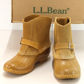 【中古品】L.L.Bean×ビームス 別注モデル ラウンジャーブーツ 25.0cm / 300226 / ベージュ系 / 左靴のみ蛍光灯焼け / 一部汚れ / 箱イタミあり