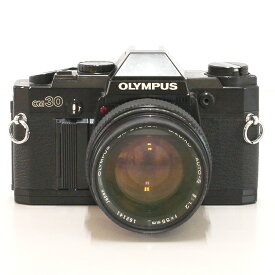 【中古品】オリンパス OM30 ＋ G.ZUIKO AUTO-S 55mm F1.2 / 未チェック品 / レンズ内小ゴミあり / フィルムカメラ / マニュアルフォーカスレンズ / オールドレンズ / 後期型