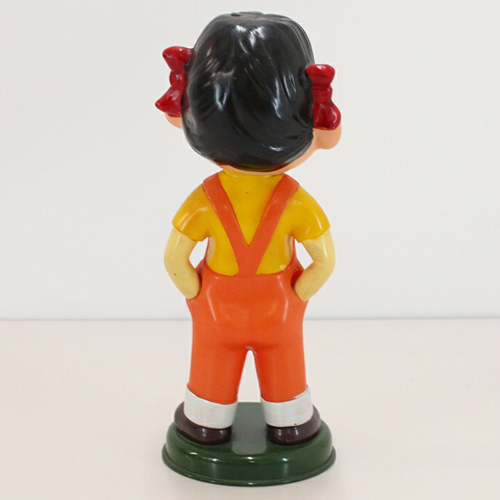 楽天市場】【中古品】ブリキ台座 首振りペコちゃん人形 / 不二家 