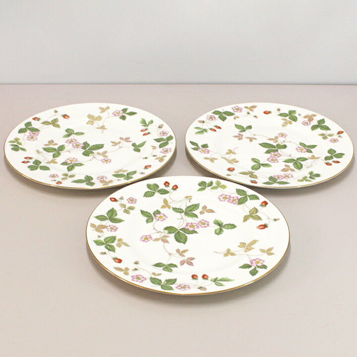 楽天市場】【中古品】WEDGWOOD ワイルドストロベリー ディナープレート 