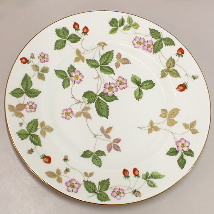 楽天市場】【中古品】WEDGWOOD ワイルドストロベリー ディナープレート  
