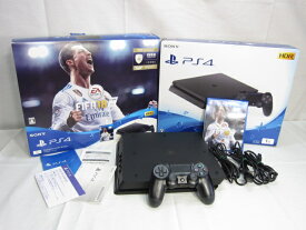 【中古品】PS4 PlayStation4 FIFA 18 Pack[CUHJ-10017] ジェット・ブラック1TB FIFA18ソフト付属