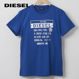 ディーゼル DIESEL Tシャツ 半袖 メンズ ロゴ ブランド S M L XL XXL 大きいサイズ ブラック ブルー グレー ホワイト 丸首 クルーネック レディース ユニセックス 男女兼用 T-DIEGO-S1