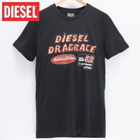 ディーゼル DIESEL Tシャツ 半袖 メンズ ブランド ロゴ 黒 白 S M L XL XXL 3XL 大きいサイズ 半袖Tシャツ 丸首 T-DIEGOR C7