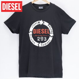 ディーゼル DIESEL Tシャツ 半袖 メンズ ブランド ロゴ 黒 白 S M L XL XXL 3XL 大きいサイズ 半袖Tシャツ 丸首 T-DIEGO C1